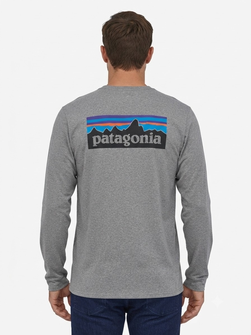 Patagonia- Men’s Long-Sleeve - Heather Gray